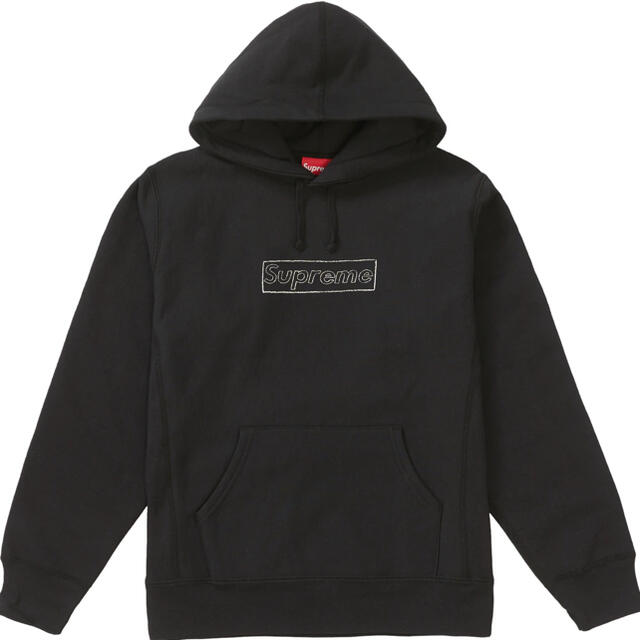 Supreme - supreme kaws フーディー Lサイズの通販 by shop ...