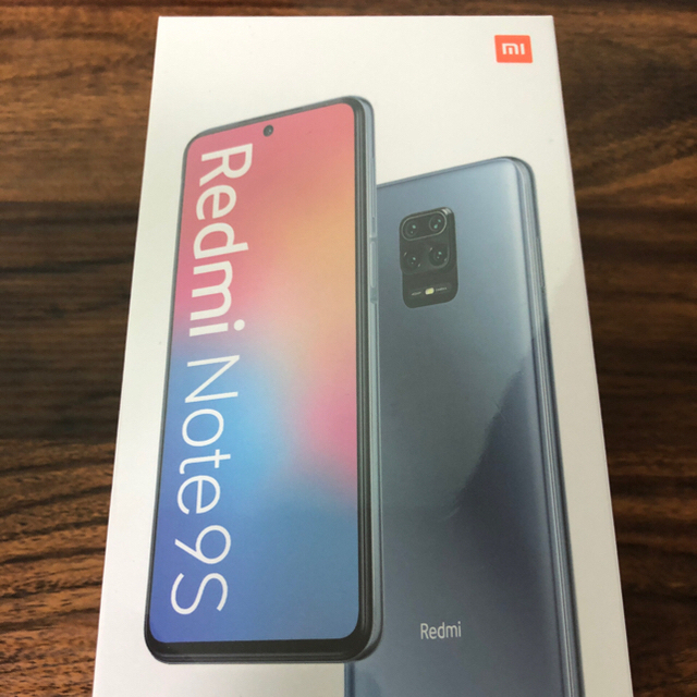 新品未開封　Xiaomi redmi note9s 4GB/64GB ホワイト