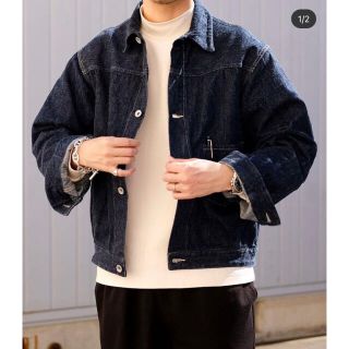 コモリ(COMOLI)の新品未使用 21ss comoli デニムジャケット size4(Gジャン/デニムジャケット)