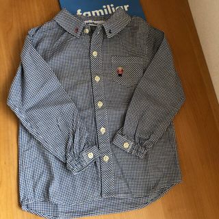 ファミリア(familiar)の美品⭐︎ファミリア　シャツ110(ブラウス)