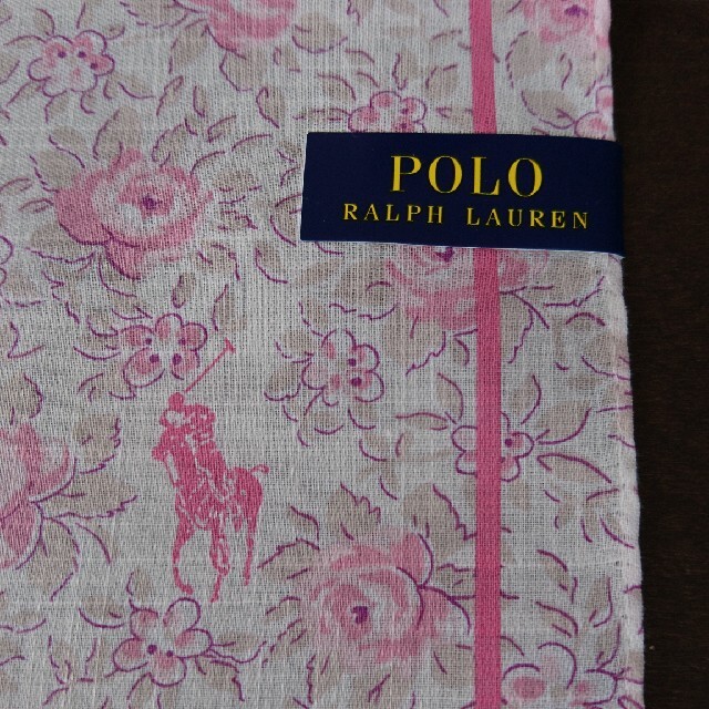 POLO RALPH LAUREN(ポロラルフローレン)のPOLO RALPH LAUREN　大判ハンカチ レディースのファッション小物(ハンカチ)の商品写真