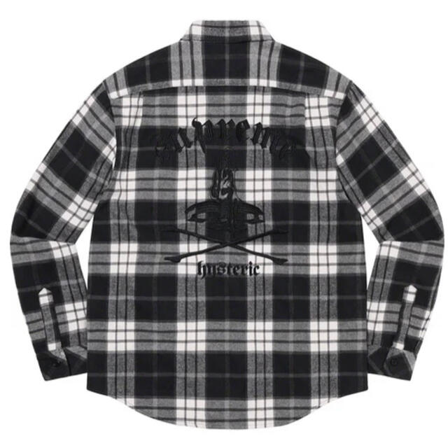 Supreme HYSTERIC Plaid Flannel Shirt L