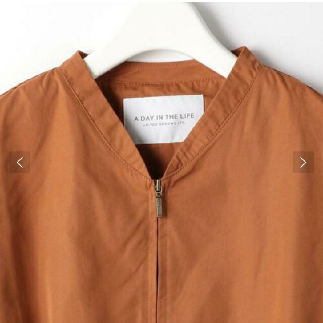 UNITED ARROWS(ユナイテッドアローズ)の新品タグ付　Vネックブルゾン　 レディースのジャケット/アウター(ブルゾン)の商品写真