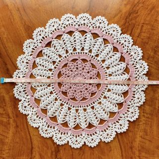 No.54 ハンドメイドのレース編みドイリーの通販 by HTK