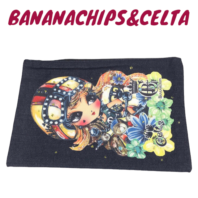 BANANA CHIPS(バナナチップス)のB1 BANANACHIPS&CELTA ポーチ キッズ/ベビー/マタニティのこども用ファッション小物(その他)の商品写真