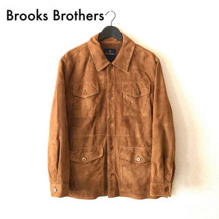 【BROOKS BROTHERS】　ブルックスブラザーズ　レザージャケット袖丈61