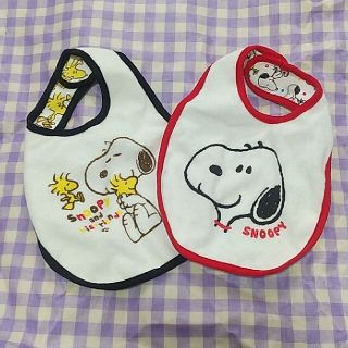 スヌーピー(SNOOPY)の未使用☆スヌーピー☆スタイ(ベビースタイ/よだれかけ)