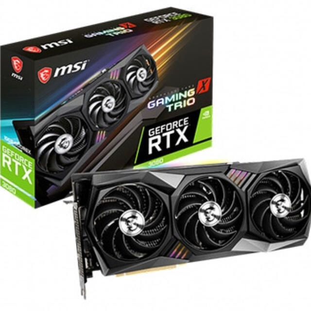 グラフィックボード GeForce RTX 3080 GAMING X TRIO