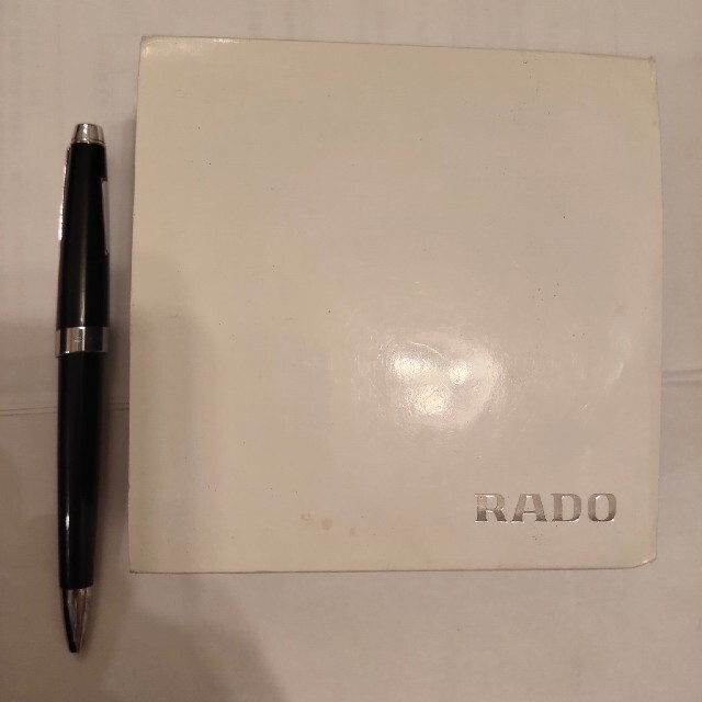 RADO(ラドー)の【稀少/値下】ラドー　RADO　国際ギャラ付（内箱/外箱/付属冊子） メンズの時計(腕時計(アナログ))の商品写真