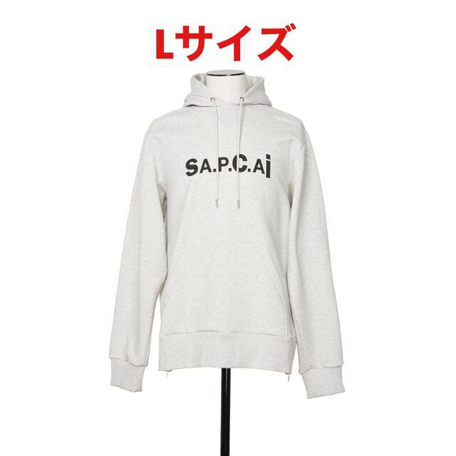 【新品】2021 sacai × A.P.C フーディ　サカイ　アペーセー:Lメンズ