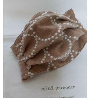 ミナペルホネン(mina perhonen)のミナペルホネン　インナーマスク💓コーデュロイ タンバリン(その他)