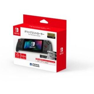 ニンテンドースイッチ(Nintendo Switch)の【新品☆未開封】任天堂 グリップコントローラーHORI   クリアブラック(その他)