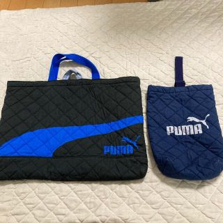 プーマ(PUMA)のPUMA  手下げ　上履き入れ(バッグ/レッスンバッグ)