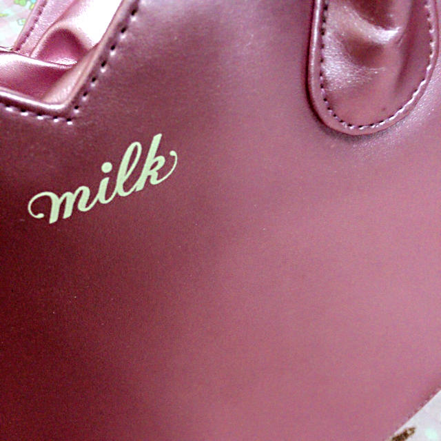 MILK(ミルク)の♡MILK未使用ハートバッグ♡ レディースのバッグ(トートバッグ)の商品写真