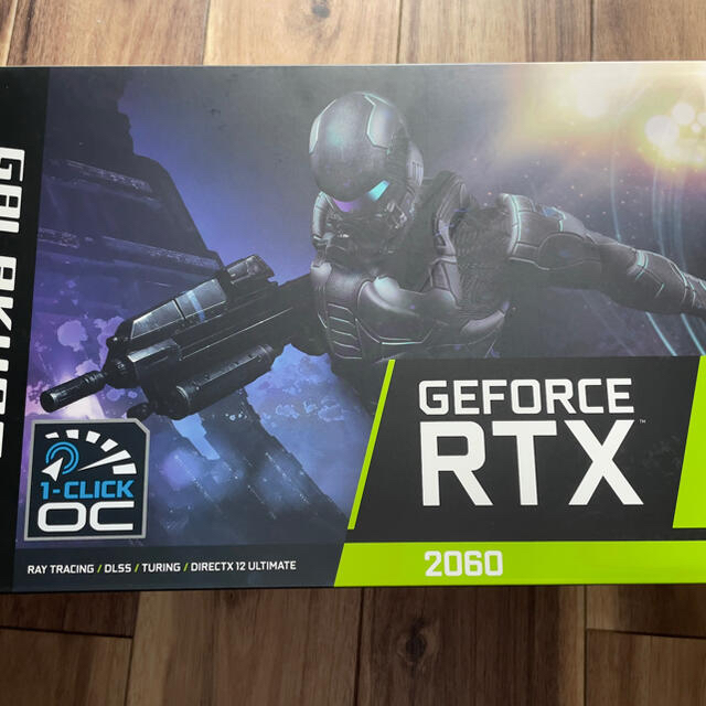 新品未開封 玄人志向 GG-RTX2060-E6GB/DF2