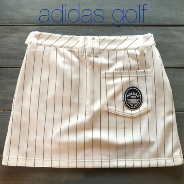 adidas golf ウエア　スカート　エンブレム　オシャレ　新品