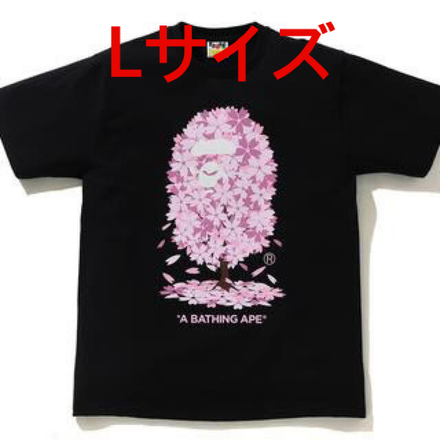 BAPE SAKURA APE HEAD TEE Lサイズ