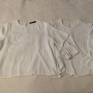 ザラ(ZARA)のZARA トップス(シャツ/ブラウス(半袖/袖なし))