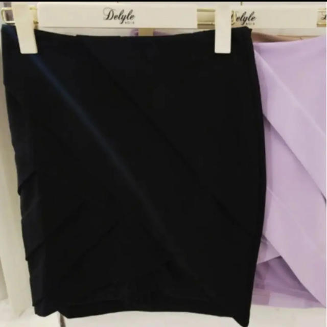 Delyle NOIR(デイライルノアール)のデイライル　カシュクールスカート レディースのスカート(ミニスカート)の商品写真
