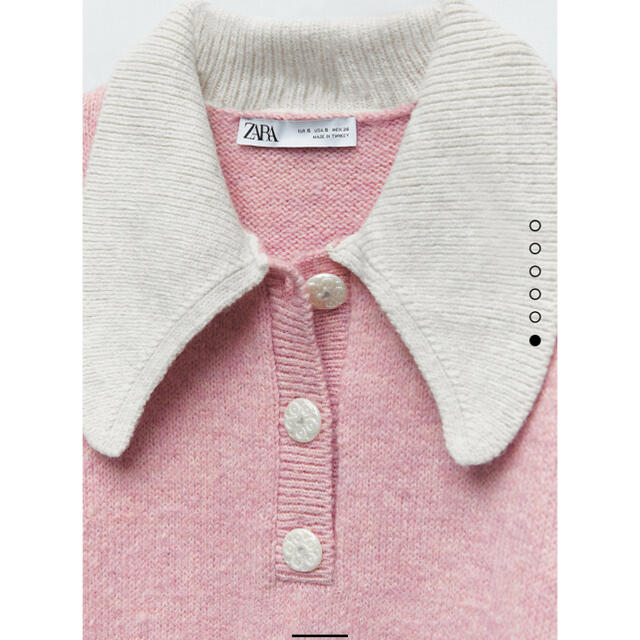 ZARA(ザラ)の♡♡様専用　ニットジャンプスーツ　ピンク レディースのパンツ(オールインワン)の商品写真
