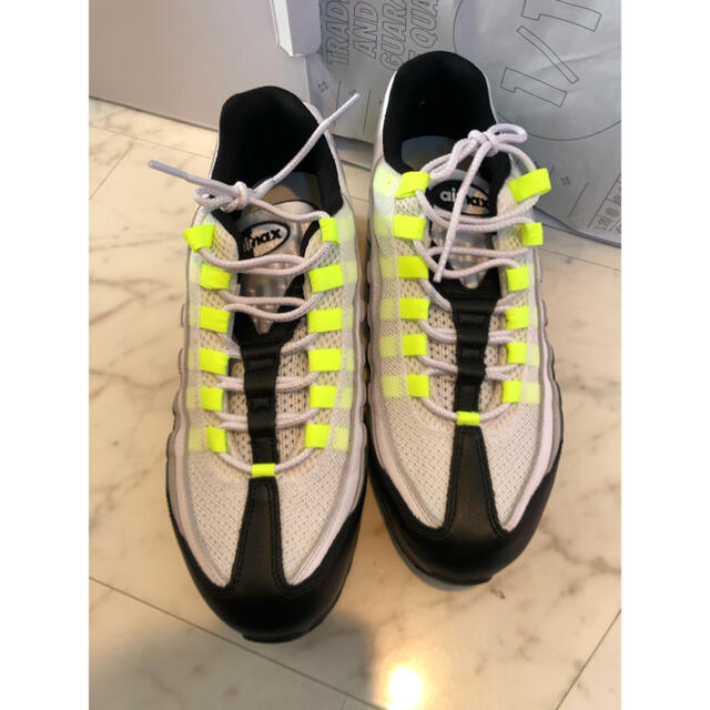 NIKE BY YOU air max 95 イエローグラデ デザイン