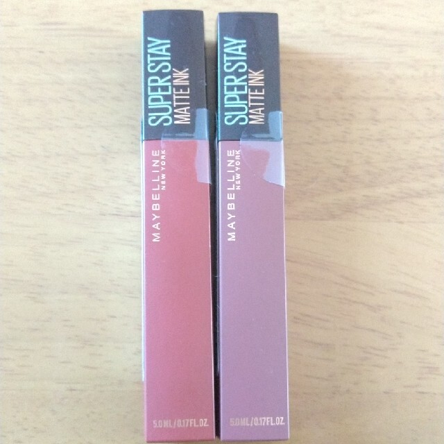 MAYBELLINE(メイベリン)の新品 メイベリン SPステイ マットインク 265 270 ２本set コーヒー コスメ/美容のベースメイク/化粧品(口紅)の商品写真