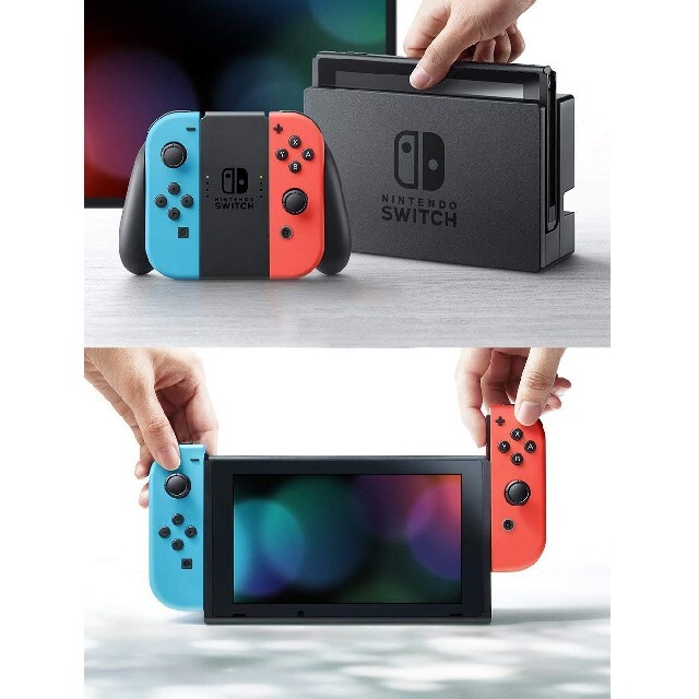 新品 Nintendo Switch 本体 Joy-Conネオンブルー・レッド