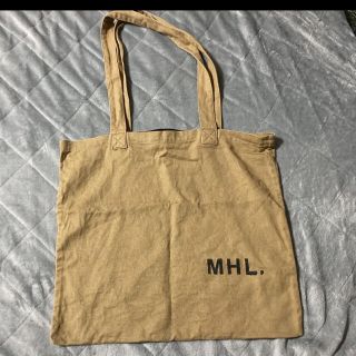 マーガレットハウエル(MARGARET HOWELL)のmhl  トートバッグ　ベージュ　カーキ(トートバッグ)