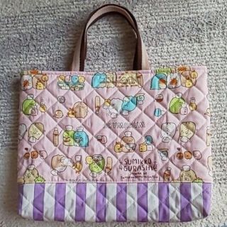 手提げバック 女の子 ハンドメイド すみっこ(バッグ/レッスンバッグ)