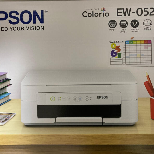 EPSON　エプソン プリンター  EW-052A　インクカートリッジ欠品