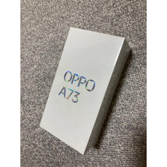 【ジヤビ】新品未開封 端末購入証明書付　OPPO A73