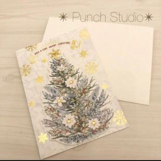 ✴︎Punch Studio✴︎パンチスタジオ✴︎クリスマス カード Xmas(カード/レター/ラッピング)