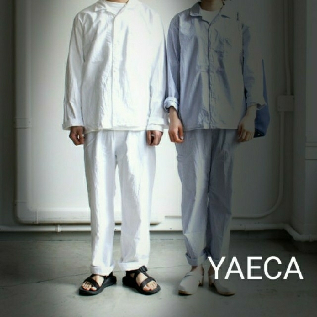 YAECA(ヤエカ)のYAECA CONTEMPO パジャマ 2点 レディースのルームウェア/パジャマ(パジャマ)の商品写真