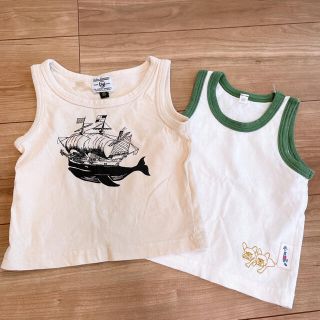 マーキーズ(MARKEY'S)のマーキーズ　ノースリーブ　2枚セット　80 (Ｔシャツ)