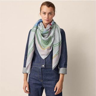 Hermes - 最終値下げ 未使用 エルメス カシミヤシルク 140の通販 by Hermes - 最終値下げ 未使用 エルメス カシミヤシルク 140の通販 by