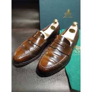 クロケットアンドジョーンズ(Crockett&Jones)のレアカラーコードバン　クロケット＆ジョーンズ　ハーバード 9.5E HARVAR(ドレス/ビジネス)