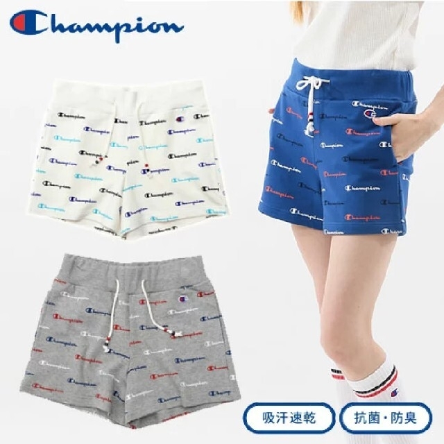 Champion(チャンピオン)の新品 人気 L champion golf ショートパンツ プロ使用モデル 青 スポーツ/アウトドアのゴルフ(ウエア)の商品写真