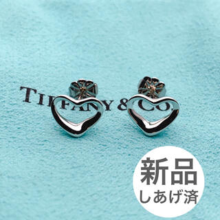 ティファニー(Tiffany & Co.)の美品 TIFFANY ティファニー オープンハート ピアス シルバー(ピアス)