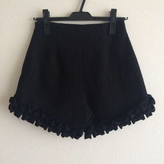 リリーブラウン(Lily Brown)のLily Brown タックフリルパンツ(ショートパンツ)