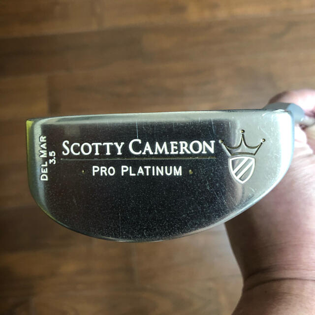 Scotty Cameron(スコッティキャメロン)のスコッティキャメロン DEL MAR 3.5 PRO PLATINUM スポーツ/アウトドアのゴルフ(クラブ)の商品写真
