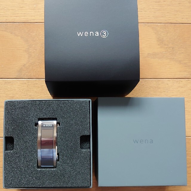 ☆新品☆ SONY wena 3 metal Silver WNW-B21A/S