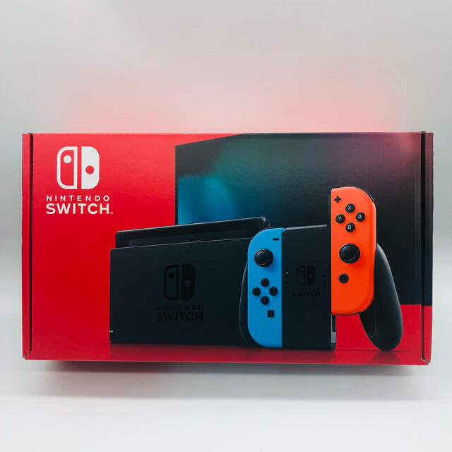 Nintendo switch 本体　ネオン