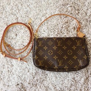 ルイヴィトン(LOUIS VUITTON)のルイヴィトン モノグラム アクセサリーポーチ＋ショルダーベルト(ポーチ)