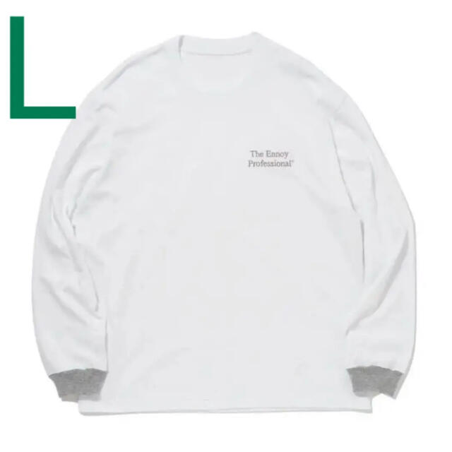 Ennoy バイカラー　L/S Tee  Lサイズ　スタイリスト私物