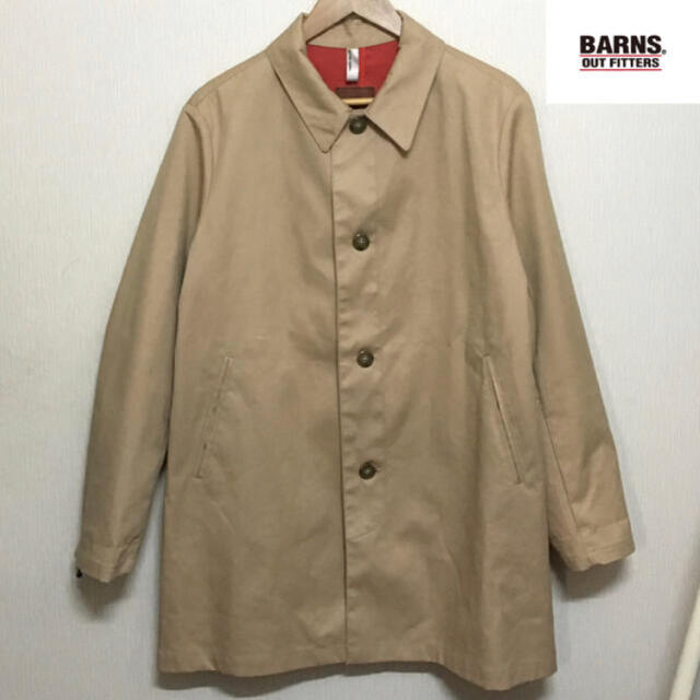 バーンズベスチャーバーンズ ステンカラーコート VESTURE BARNS