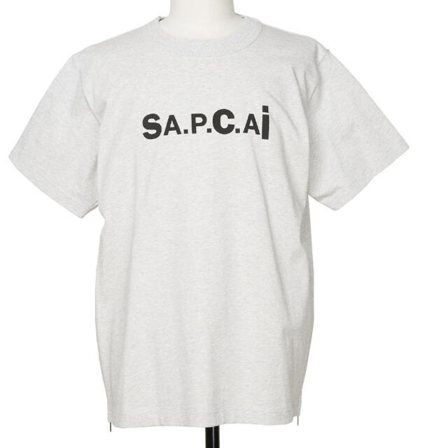 sacai x apc コラボTシャツ　M グレー 1