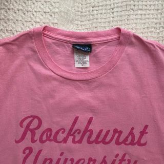 サンタモニカ(Santa Monica)のpink print t-shirt(Tシャツ(半袖/袖なし))