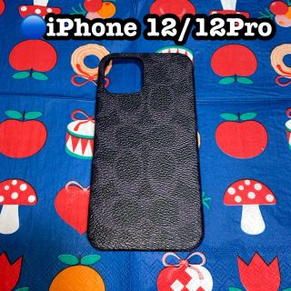 コーチ(COACH)の🔵【iPhone 12/12Pro】COACH レザーケース(iPhoneケース)