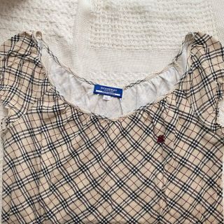 バーバリー(BURBERRY)のBurberry check tops(Tシャツ(半袖/袖なし))