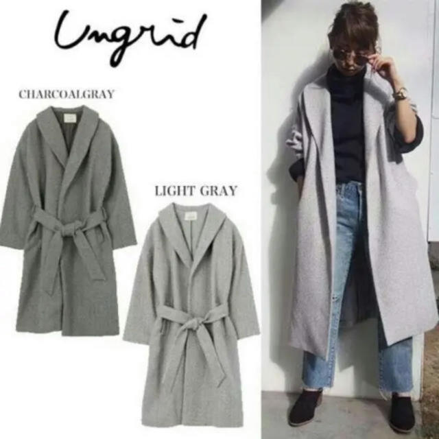 Ungrid(アングリッド)のUngrid ガウンコート レディースのジャケット/アウター(ガウンコート)の商品写真